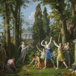 Пазл: Охота за бабочками