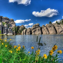 Пазл: Горное озеро 