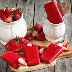 Пазл: Клубничное мороженое