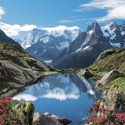 Пазл: Горное озеро 