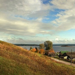 Пазл: Часовня на косогоре