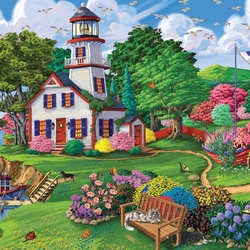 Пазл: Цветы весны