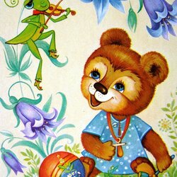 Пазл: Медвежонок