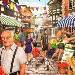 Пазл: На рынке