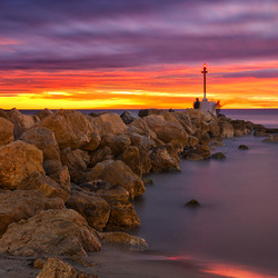 Пазл: Морской закат  