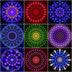 Пазл: Мандалы