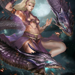 Пазл: Вызов пурпурного дракона
