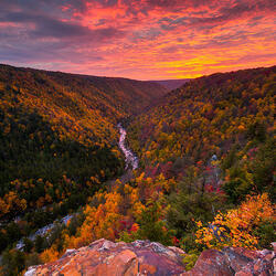 Пазл: Закат в горах    