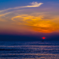 Пазл: Морской закат    