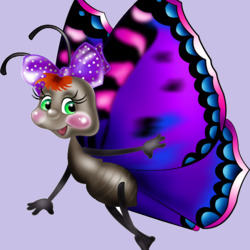 Пазл: Бабочка