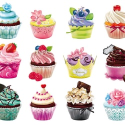 Пазл: Пирожные