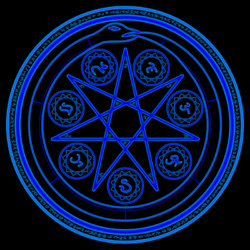 Пазл: Магический круг Уробороса