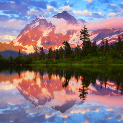 Пазл: Горное озеро  