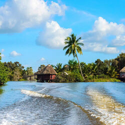 Пазл: По реке