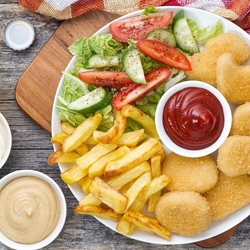 Пазл: Картошка фри