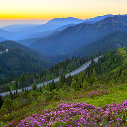 Пазл: В горах 