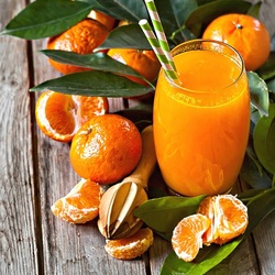 Пазл: Мандарины