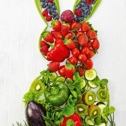 Пазл: Зайчик