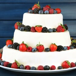 Пазл: Ягодный торт