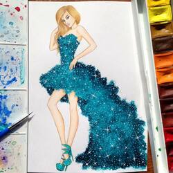 Пазл: В бирюзовом