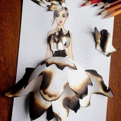 Пазл: Белое с черным