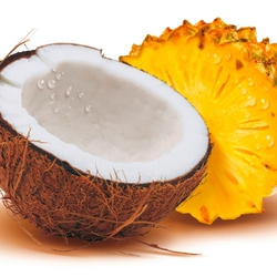 Пазл: Кокос и ананас