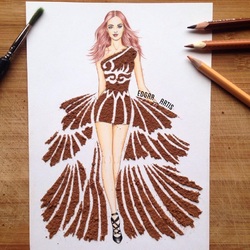 Пазл: Платье из какао