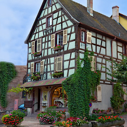 Пазл: Красочный дом