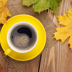 Пазл: Осенний кофе