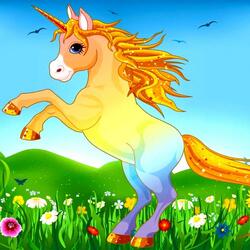 Пазл: Единорожек