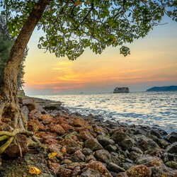 Пазл: Морской закат      