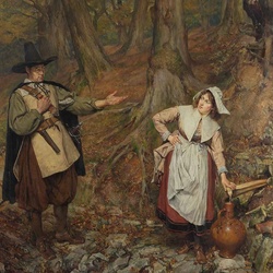 Пазл: У родника 