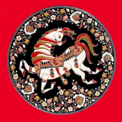 Пазл: Декоративная тарелка