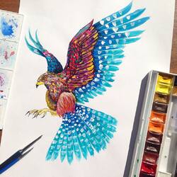 Пазл: Птица