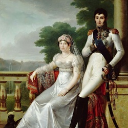 Пазл: Жозеф  Бонапарт с супругой