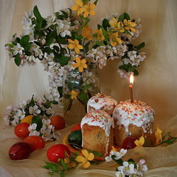 Пазл: Пасхальный натюрморт