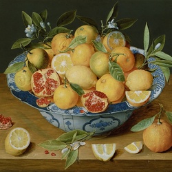 Пазл: Натюрморт с лимонами