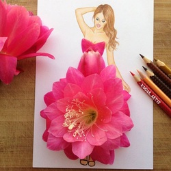 Пазл: Цветок кактуса