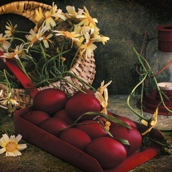 Пазл: Пасхальные яйца