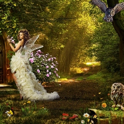 Пазл: В сказочном лесу