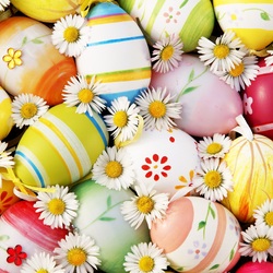 Пазл: Пасхальные яйца