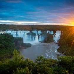 Пазл: Водопады 