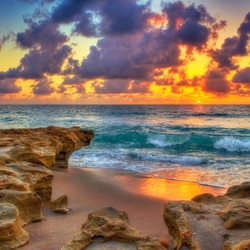 Пазл: Морской закат      