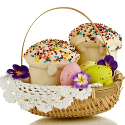 Пазл: Пасхальная корзинка