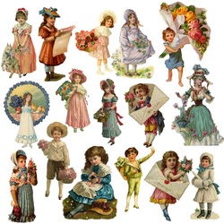 Пазл: Винтажные картинки