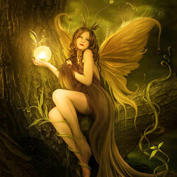 Пазл: Ночная фея