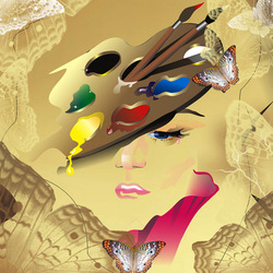 Пазл: Утекающая палитра