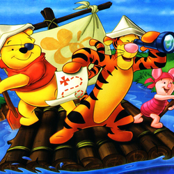 Пазл: На плоту