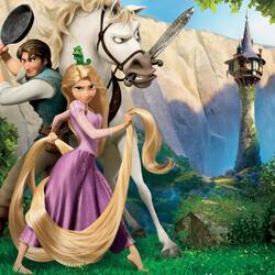 Пазл: Рапунцель