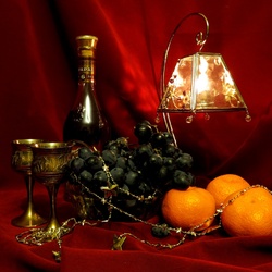 Пазл: Коньяк с фруктами